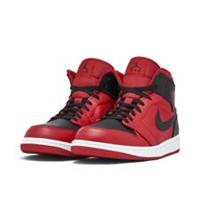 Nike Air Jordan 1 Mid Bred Trainers 554724 660 Black/Red Size UK 9.5 EU 44.5