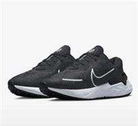 Mens Nike Renew Run 4 Trainers DR2677 002 Black/White Size UK 14 EU 49.5