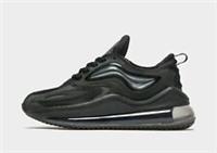 Genuine Nike Air Max 720 ZEPHYR GS ( Junior UK 5 EUR 38 ) Black / Smoke Grey