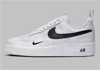 Nike Air Force 1 '07 LV8 JD UK 9.5/11.5 EUR 44.5/ 47 White/Black FV1320 100