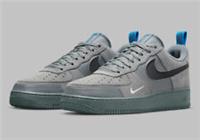 Kids Nike Air Force 1 GS Trainers DQ1097 001 Grey/Grey Size UK 4 to 6 (7Y)