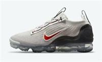 Air Vapormax 2021 Flyknit UK 8 EUR 42.5 LT Bone University Red DH4085 003