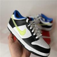 Nike Dunk Low Signal Blue Lemon Twist | Size UK4 5.5 | Black Leather GS Junior