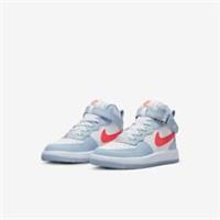 Kids Nike Air Force 1 Mid Easy-on PS Trainers FJ1917 400 Blue/White Size UK 7.5