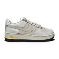 Kids Nike Air Force 1 GS Trainers DQ1102 001 Beige/Black Size UK 4_4.5_5