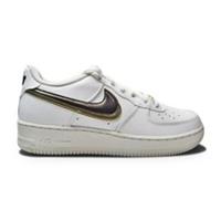 Juniors Nike Air Force 1 LV8 (GS) DH9595 001 Off Noir Metallic Pewter Gold