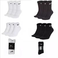 Nike Socks Mens Women Ankle Low Cut Everyday Lightweight Crew Sports Socks
