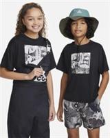 Nike ACG UV Big Kids' Short-Sleeve T-Shirt (Black) - Age 10-11 (Medium) - New