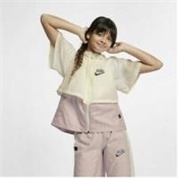 Nike Girls Windbreaker Jacket Sz XL Age 13 -15 yrs New AQ9708-111