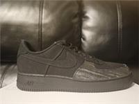 Nike Air Force 1 Low Canvas By UK 10.5 EUR 45.5 Black DZ3637 901