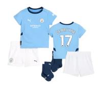 Manchester City Mini Kit Baby Puma Home Football Kit - KDB - New - 2-4 Months Regular