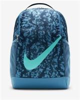 Nike Brasilia Unisex Sports/School/Gym Backpack Blue/Green HF6651 478 18 LITRES