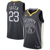 Golden State Warriors Jersey Kid's NBA Nike City Top - Green 23 - New - 8 Years Regular