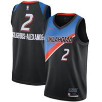 Oklahoma City Thunder Jersey Kid's NBA Nike City 20/21 - SGA - New - 8 Years Regular