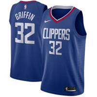 Los Angeles Clippers Jersey Kid's NBA Nike Icon Top - Griffin - New - 8 Years Regular