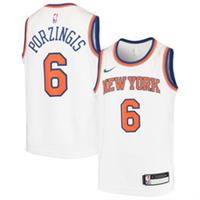 New York Knicks Jersey Kid's NBA Nike Association - Porzingis - New - 8 Years Regular