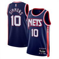 Brooklyn Nets Kid's Jersey NBA Nike City Jersey - Simmons - New - 10-12 Years Regular