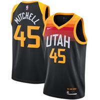 Utah Jazz Kid's Jersey NBA Nike City 21/22 Jersey - Mitchell - New - 10-12 Years Regular