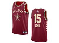 NBA All Star Kid's Jersey Western Conference Jordan Top - Jokic 15 - New - 10-12 Years Regular