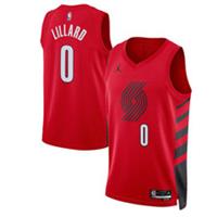 Portland Trail Blazers Jersey Kid's NBA Jordan Statement - Lillard - New - 14-16 Years Regular