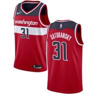 Washington Wizards Kid's Jersey NBA Nike Icon Top - Satoransky - New - 10-12 Years Regular