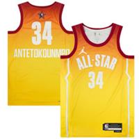NBA All Star Jersey Kid's Nike 2023 Orange Top - Antetokounmpo - New - 8 Years Regular