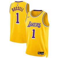 Los Angeles Lakers Jersey Kid's NBA Nike Icon Jersey - Russell - New - 8 Years Regular