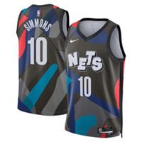 Brooklyn Nets Kid's Jersey NBA Nike City 23/24 Top - Simmons - New - 18-20 Years Regular