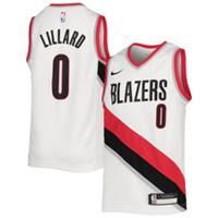 Portland Trail Blazers Jersey Kid's NBA Nike Association - Lillard - New - 18-20 Years Regular