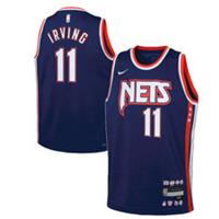 Brooklyn Nets Kid's Jersey Nike NBA City 21/22 - Irving 11 - New - 14-16 Years Regular