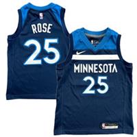 Minnesota Timberwolves Kid's Jersey NBA Nike Icon - Rose - New - 8 Years Regular