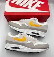 Nike Air Max 1 Essential Summit White University Gold (UK Size 10)