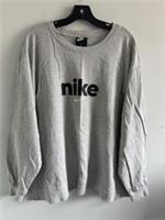 Nike Gray Crewneck Sweatshirt Women's Plus Size 2X - 2X Plus