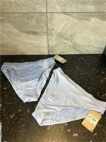 2 x Nike Womens Swim High Waist Bikini Bottoms - Size Medium - M Regular