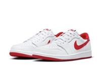 Nike Air Jordan 1 Low OG - White/Uni Red - UK 15 US 16 EU 50.5 - CZ0790-161