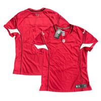 Arizona Cardinals NFL Jersey Women's Nike Plain Home Top - New - L Loose