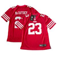 San Francisco 49ers Jersey NFL Kid's Nike Home Jersey - McCaffrey - New - 18-20 Years Regular