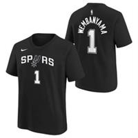 San Antonio Spurs Top Kid's Nike Top - Wembanyama - New - 18-20 Years Regular