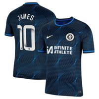 Chelsea Kid's Football Shirt Nike Away WSL Top - James 10 - New - 12-13 Years Regular