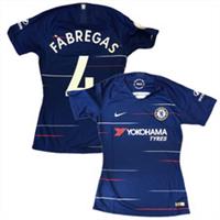 Chelsea Women's Football Shirt (Size XS) Nike 18/19 Home Top - Fabregas - New - XS Regular