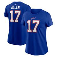 Las Vegas Raiders T-Shirt (Size L) NFL Nike Josh Allen 17 N&N Top - New - L Regular