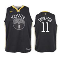Golden State Warriors Jersey (Size 8y) NBA Nike City - Thompson 11 - New - 8 Years Regular