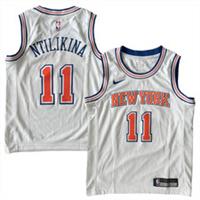 New York Knicks Jersey (Size 14-16y) Nike NBA Association - Ntilikina - New - 14-16 Years Regular