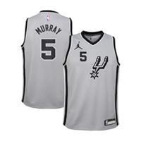 San Antonio Spurs Jersey (Size 14-16y) Kid's Jordan Statement - Murray 5 - New - 14-16 Years Regular