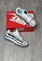 Nike P6000 Silver and teal blue "Dusty Cactus" Multiple Sizes Available