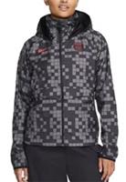 Paris Saint Germain Jacket Women's Nike Black Hooded Jacket - New - S Regular