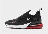 Genuine Nike Air Max 270 GS ( Junior UK Size 3.5 EUR 36 ) Black / Gym Red