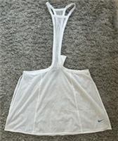 Nike Skirt Bib Workout White Size XL Dri-fit. Really Cool Fashion Accessory. A7