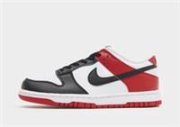 Authentic Nike Dunk Low GS ( Junior UK Size 5 EUR 38 ) Black / Gym Red