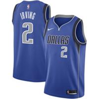 Dallas Mavericks Kid's Jersey NBA Nike Icon Top - Irving - New - 14-16 Years Regular